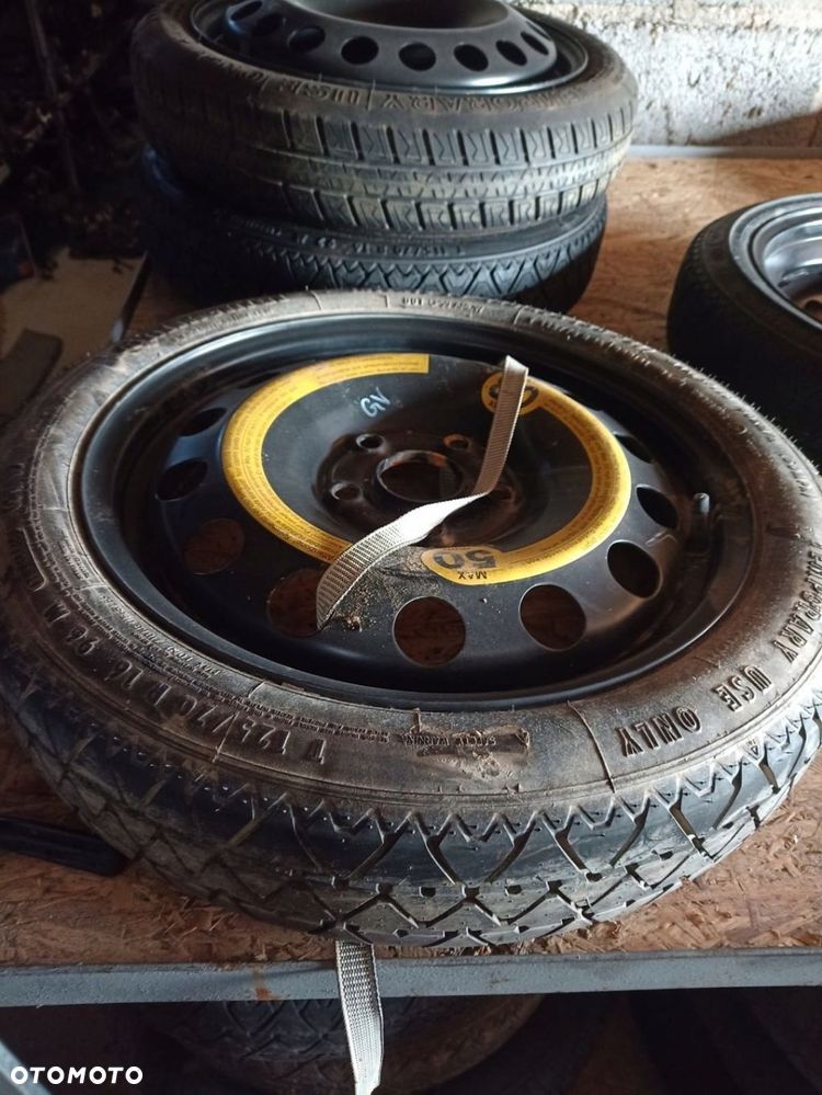 VW GOLF V JETTA KOŁO DOJAZDOWE 125/70 R16 5X112 - 1