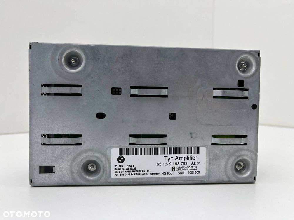 BMW 5 E60 E61 MODUŁ RADIA WZMACNIACZ HIFI 9198762 - 1