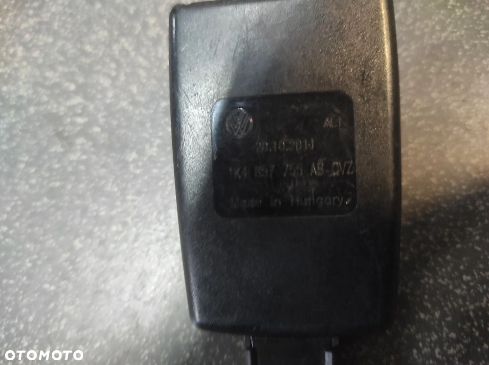 ZAPINKA ZAMEK PASA BEZPIECZEŃSTWA LEWA KIEROWCY 1K4857755AB OE VW WYSYŁKA !!!!! - 2