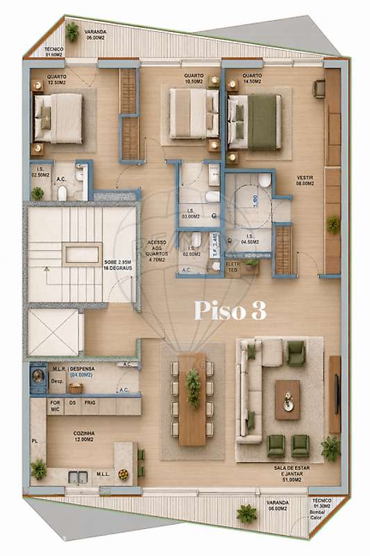 Apartamento T6 para venda - View 3