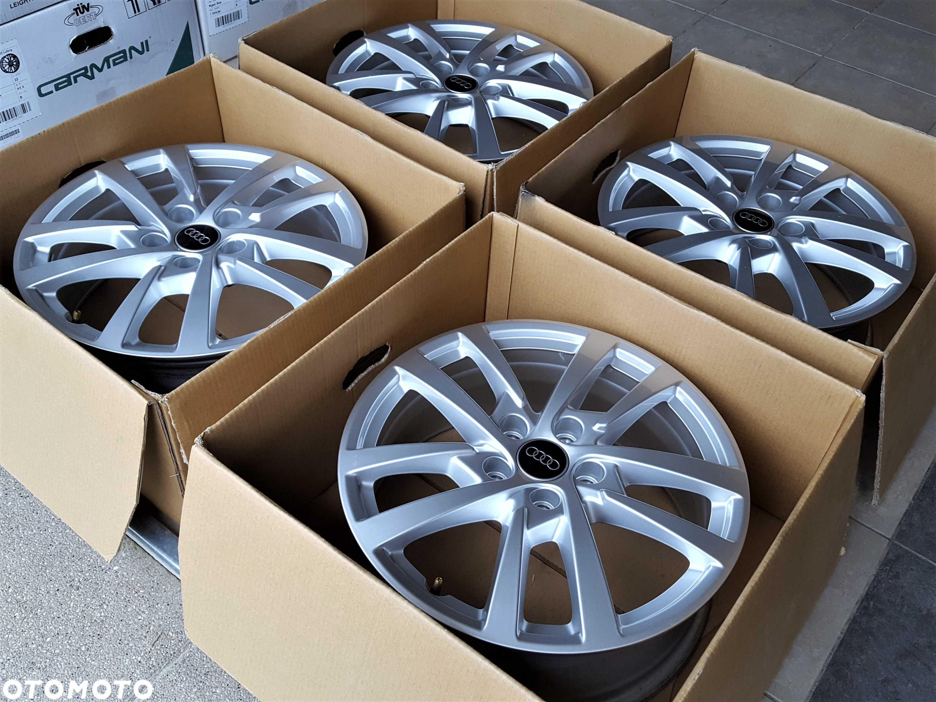 Alufelgi 17 5x112 Audi A3 8P 8V A4 B5 B6 B7 A6 C5 C6 Q2 Q3 TT 449# - 5