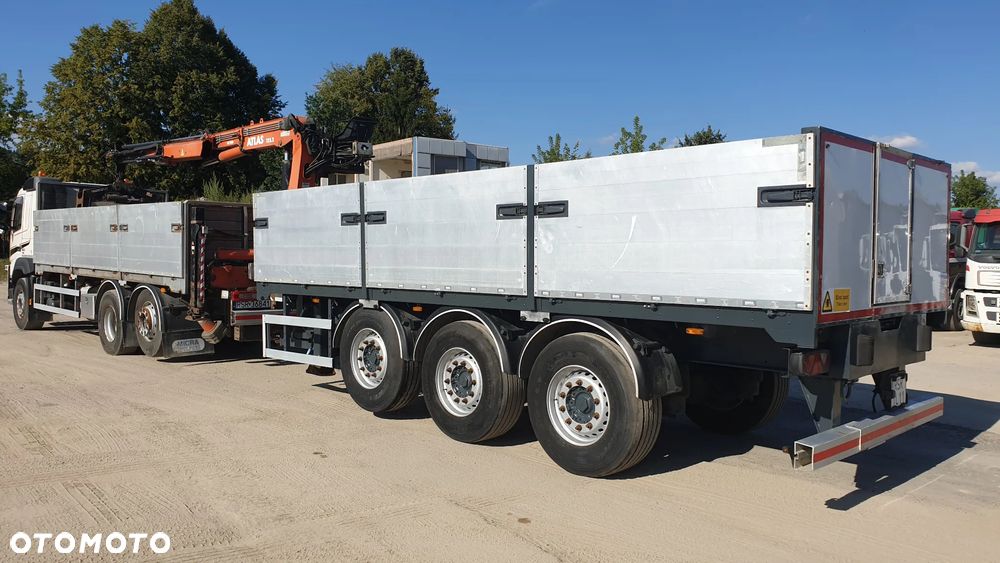 Volvo Volvo FM 460 / Zestaw Przyczepa Tandem / 6 X 2 / SKRZYNIOWY + HDS 2016 - 13