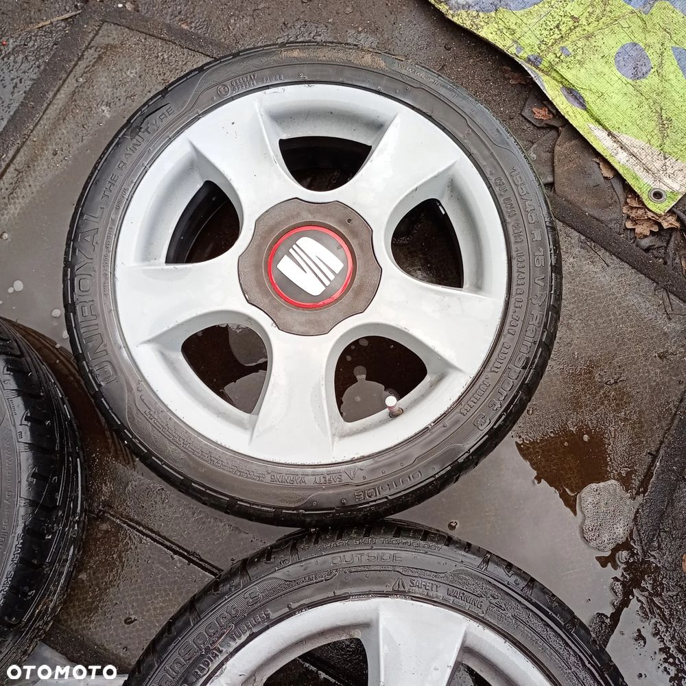 Felgi aluminiowe seat Arosa Mii UP 15" 4X100 - 6