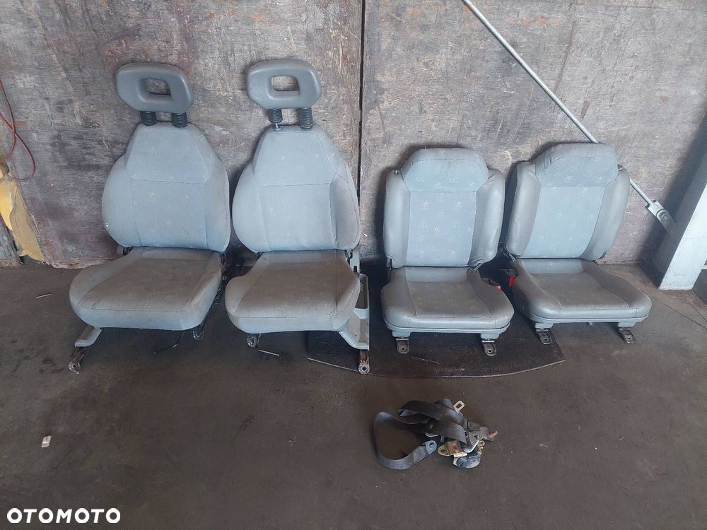 KOMPLET FOTELI LEWY PRAWY PRZÓD + TYŁ  PASY BEZPIECZEŃSTWA  SUZUKI VITARA I - 1