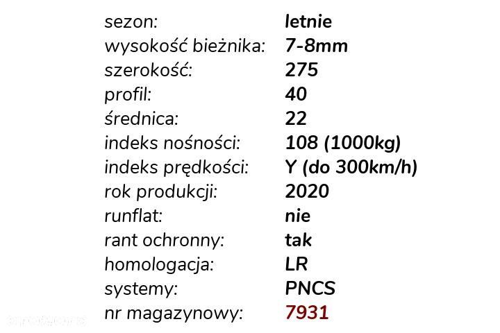 Pirelli P Zero PNCS 275/40 R22 - 3