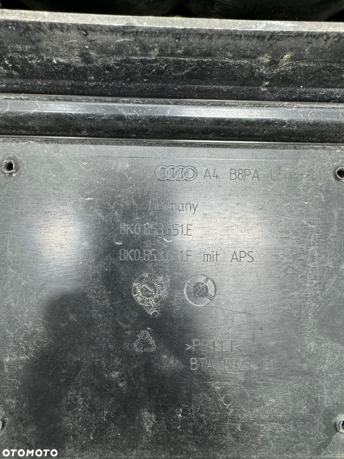 Grill Atrapa Audi A4 B8 Lift S-Line 8K0 Czarny - 7