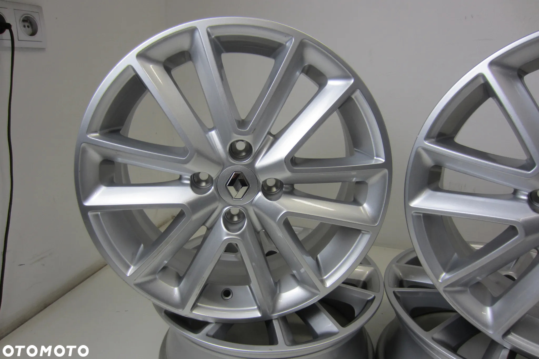 FELGI ALUMINIOWE 16 RENAULT MEGANE SCENIC CAPTUR CLIO DACIA JOGGER SPRIND STEPWAY SANDERO DOKKER SPRING ET37 ORYGINAŁ - 2