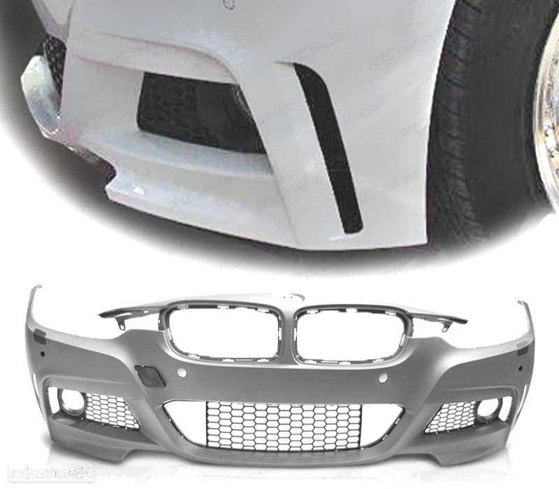 PARA-CHOQUES FRONTAL BMW F30 F31 11- LOOK M PDC - 4