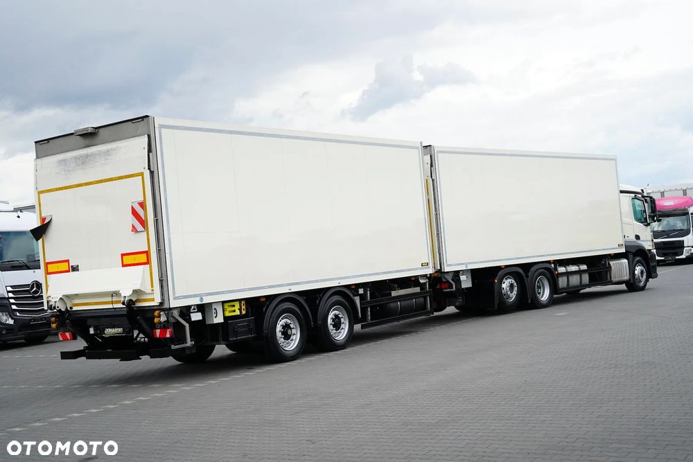 Mercedes-Benz ACTROS / 2540 / ACC / E 6 / ZESTAW PRZEJAZDOWY / CHŁODNIA + WINDA / 38 PALET - 5