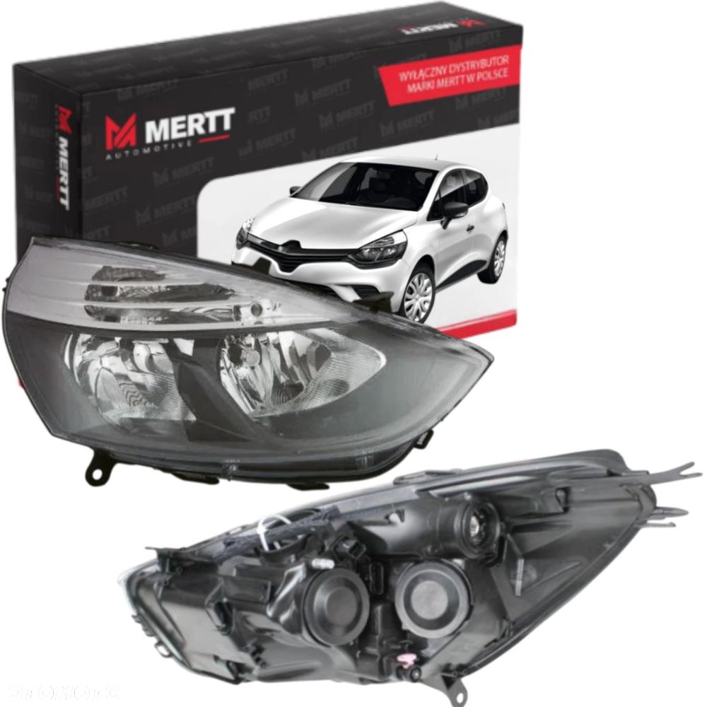 RENAULT CLIO IV 2016-2019 REFLEKTOR LAMPA PRZÓD PRAWA 260103127R - 2