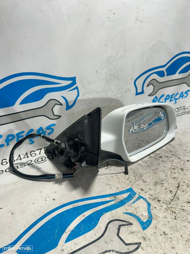 .Espelho Retrovisor Lateral Direito Original Audi A4 B8 1º fase - 3