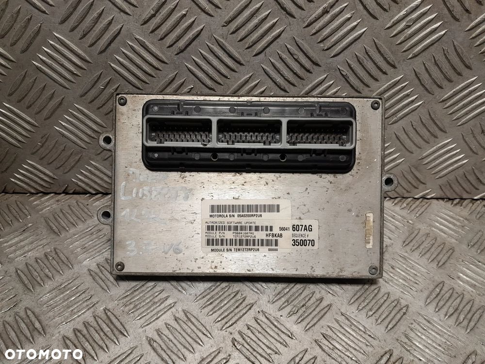 JEEP CHEROKEE LIBERTY KJ KOMPUTER STEROWNIK SILNIKA 3.7 V6 56041607AG - 1