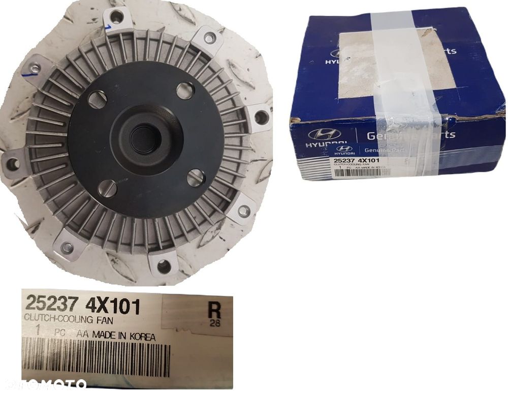 FABRYCZNIE NOWE ORYGINALNE SPRZĘGŁO WISKOTYCZNE WISKOZOWE WISKOZA HYUNDAI 2.92 52374X101 - 1