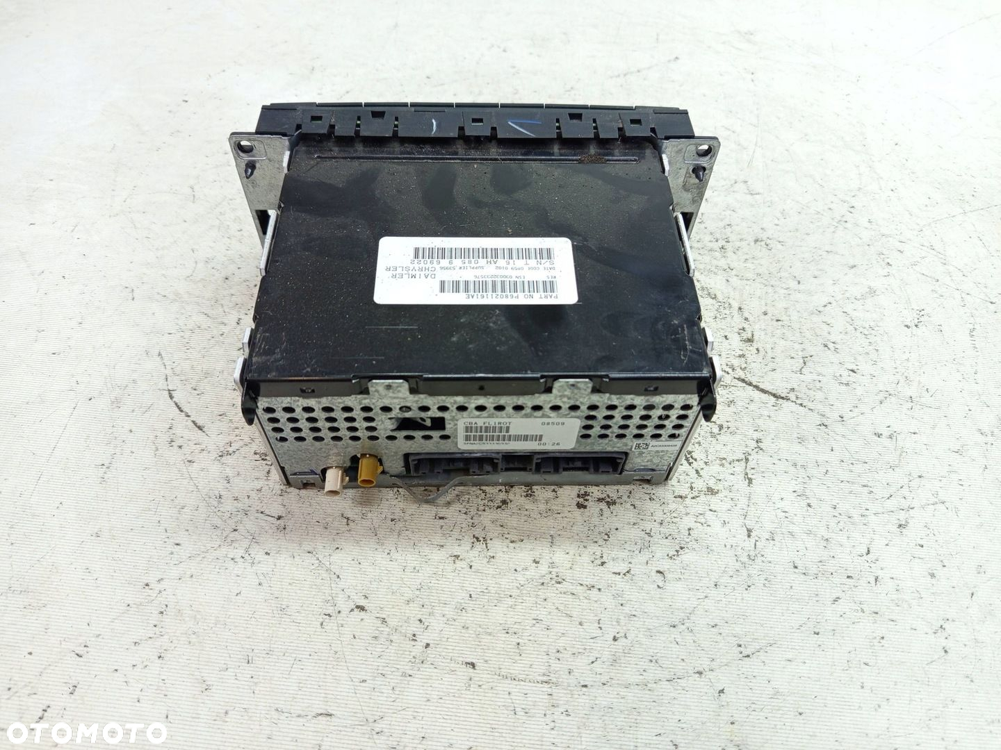 RADIO RADIOTWARZACZ AUX CD DODGE CHALLENGER 08-14 68021161AE - 4