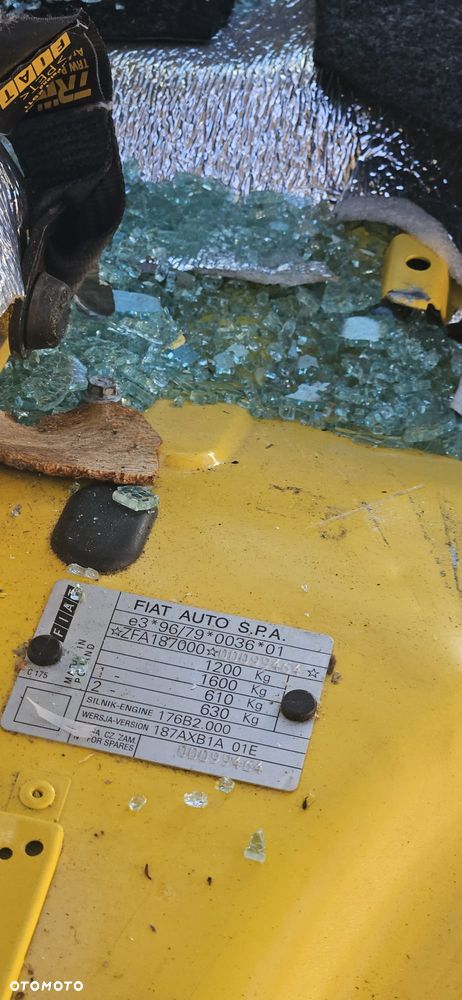 FIAT SEICENTO SPORTING ABARTH 1.1 98 - 02 - KLAPA TYL TYLNA SPORTING ABARTH  258/A - 20