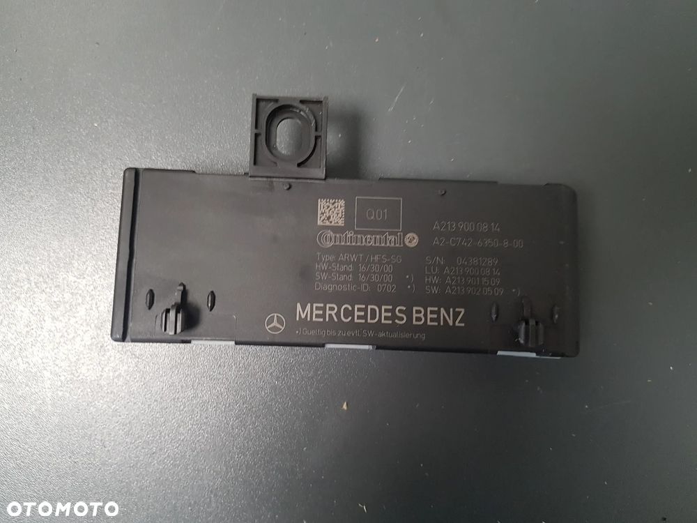 MERCEDES STEROWNIK KLAPY MODUŁ A2139000814 - 1