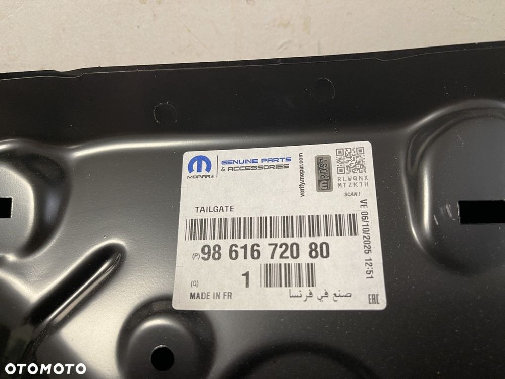 NOWA ORYGINALNA KLAPA BAGAŻNIKA CITROEN C4 IV 4 23-26 9861672080 - 12