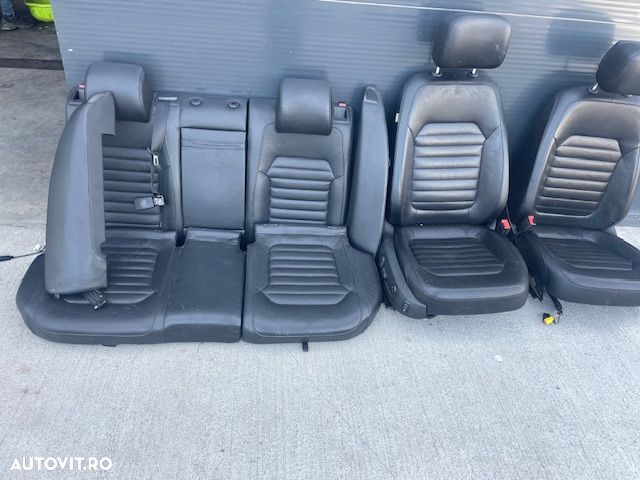 Interior de piele Volkswagen Passat B7 2013 Full echipat. - 1