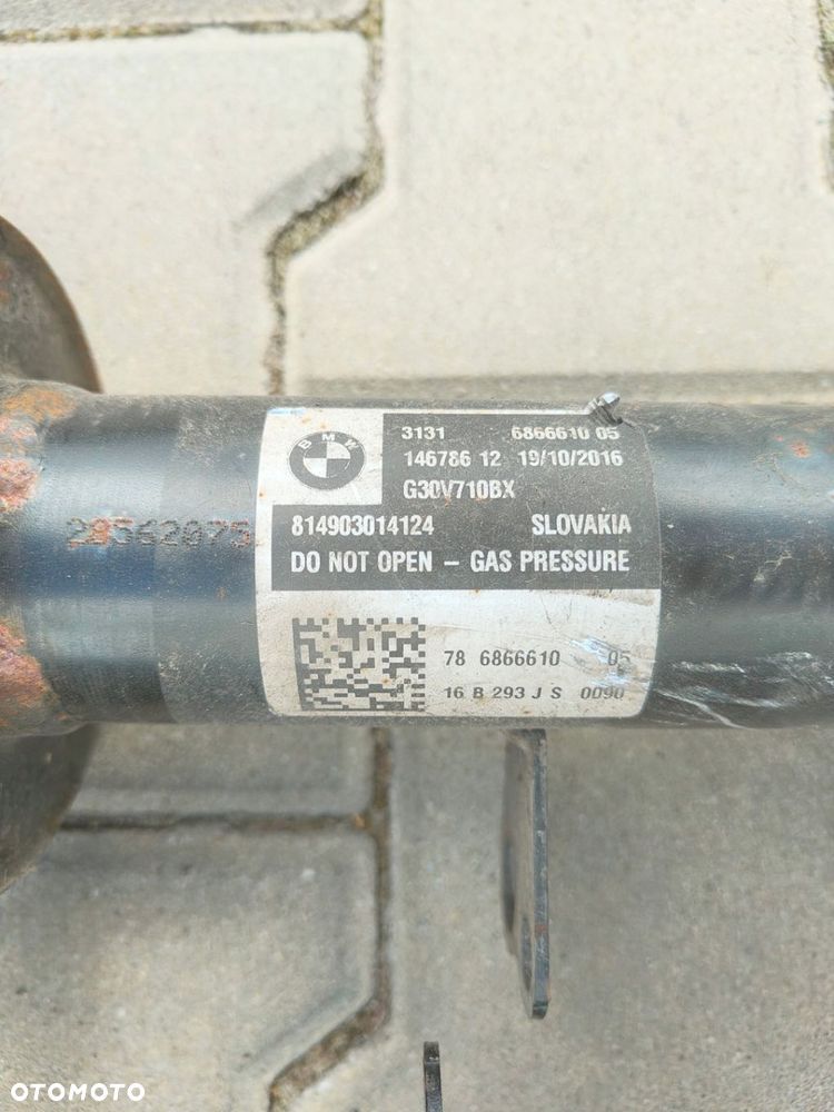 BMW 5 G30 AMORTYZATOR PRZÓD PRAWY LEWY 6866609 6866610 - 3