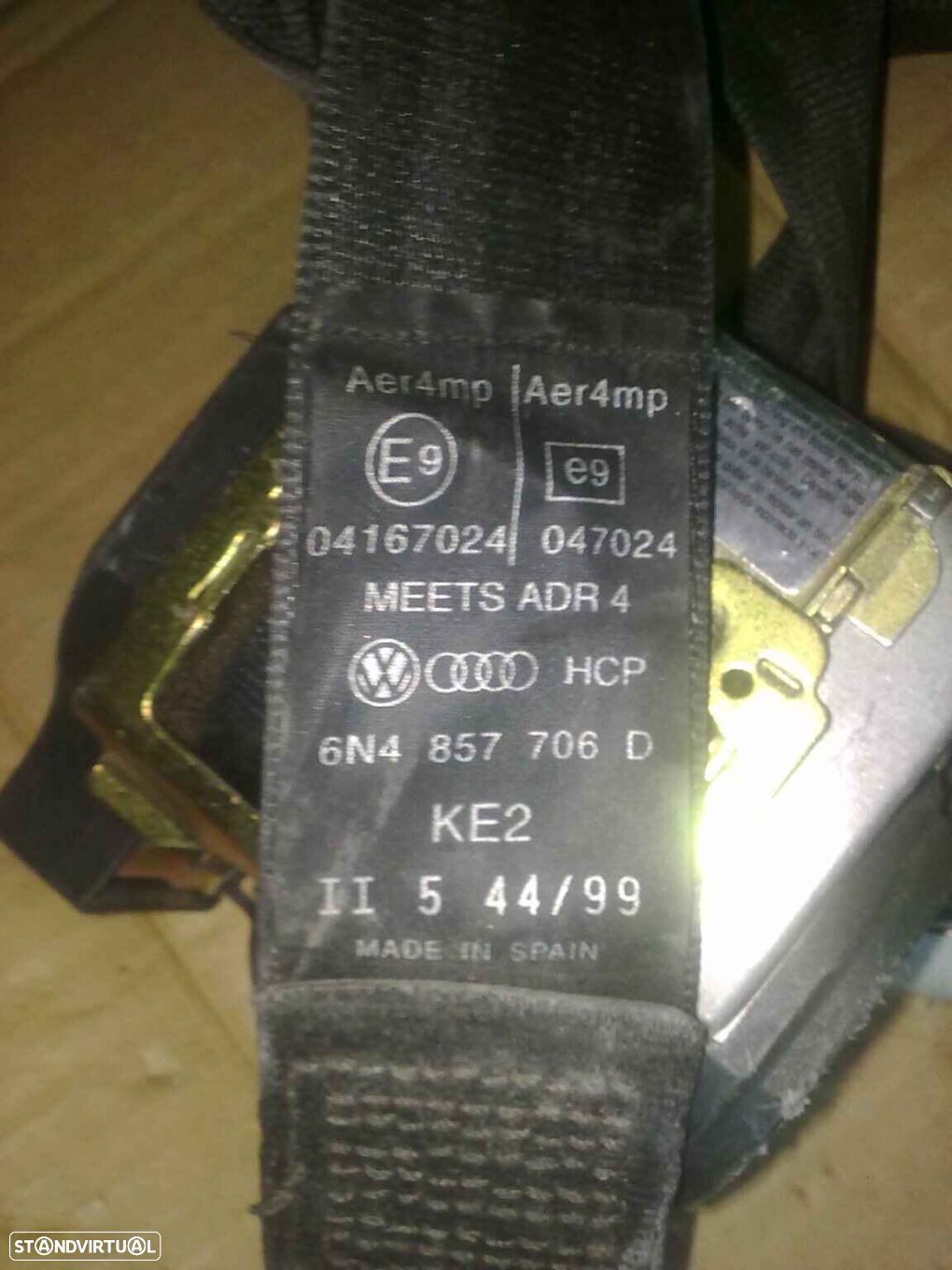 Pre-Tensor 6N4857706D VW POLO DIREITO - 2