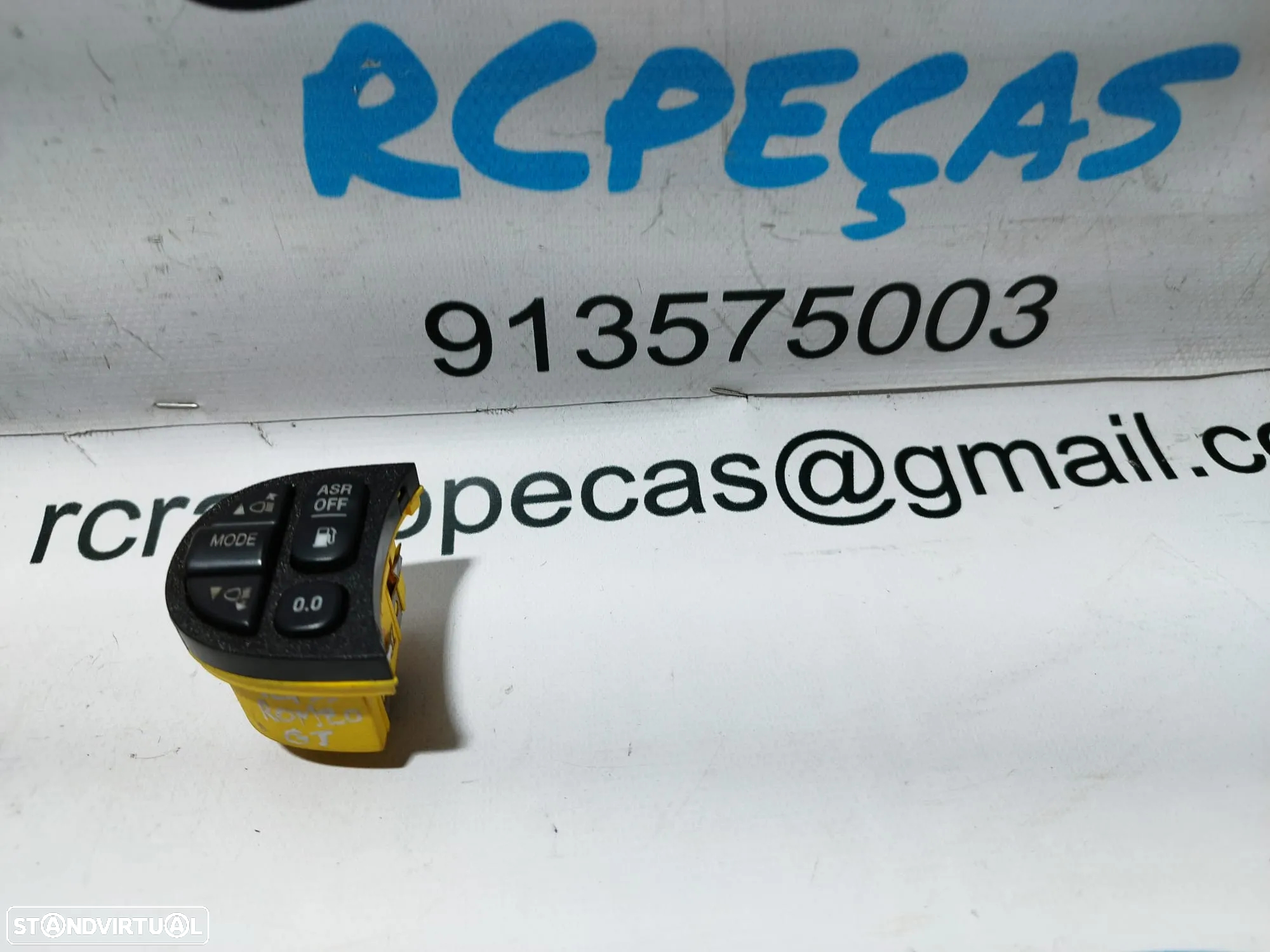 COMUTADOR REGULADOR NIVELADOR LUZES BOTÃO BOTÕES SWITCH CONTROL TRAÇAO ALFA ROMEO GT 156070564 - 2