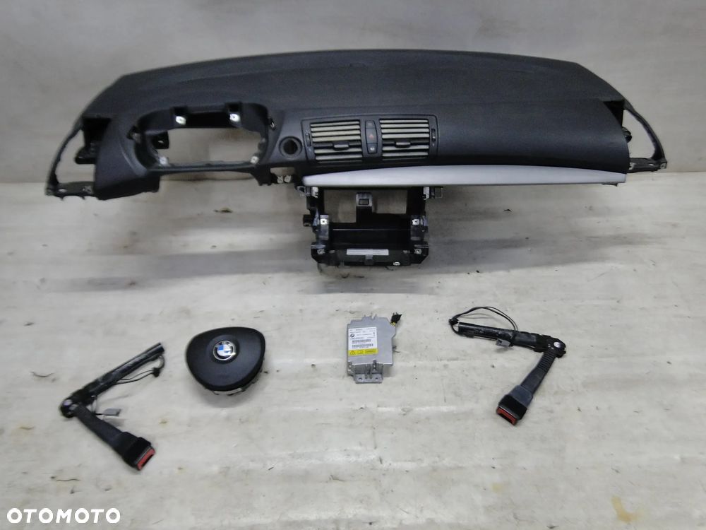 BMW 1 E81 E82 E87 E88 DESKA KONSOLA PODUSZKI AIRBAG NAPINACZE SENSOR ORYGINAŁ EUROPA