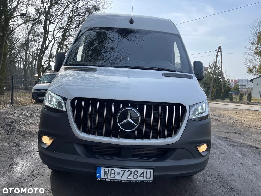 Mercedes-Benz Sprinter W907 319 CDI 2019 ROK 3.0 V6 190 KM MANUAL 6 BIEGÓW MAX MAXI DŁUGI L4H2 - 34