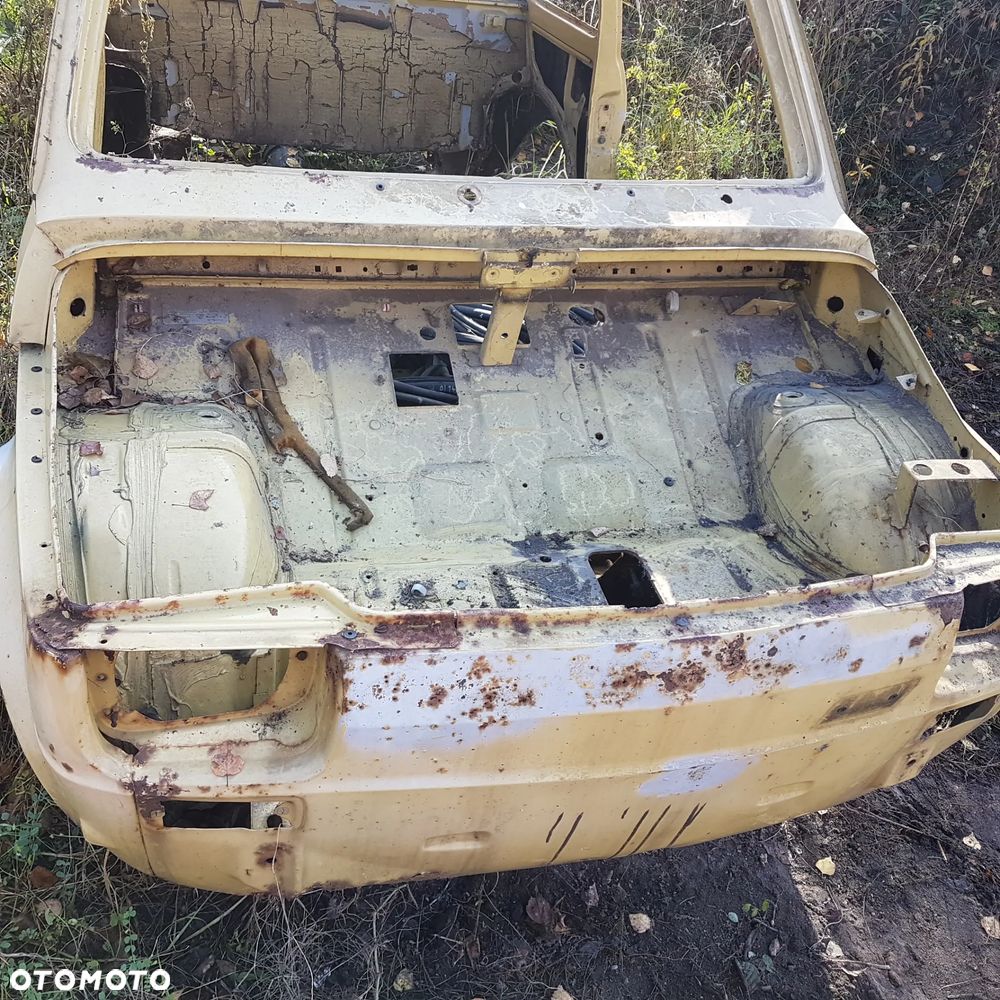 błotnik poszycie pas przedni podszybie okular podłoga nadkole słupek buda karoseria ćwiartka fiat 126p maluch fl st - 1