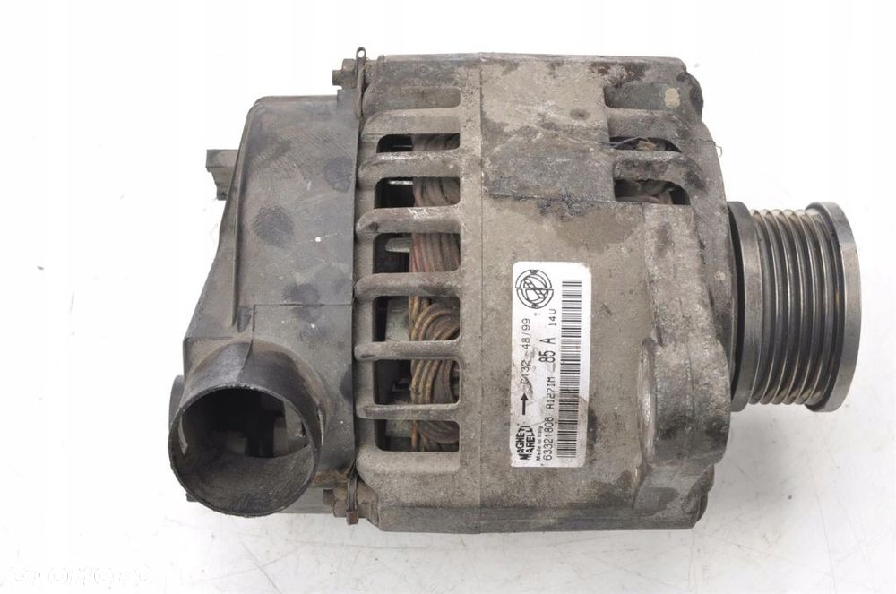 FIAT PUNTO II 1.9 JTD 80KM ALTERNATOR 63321806 - 2