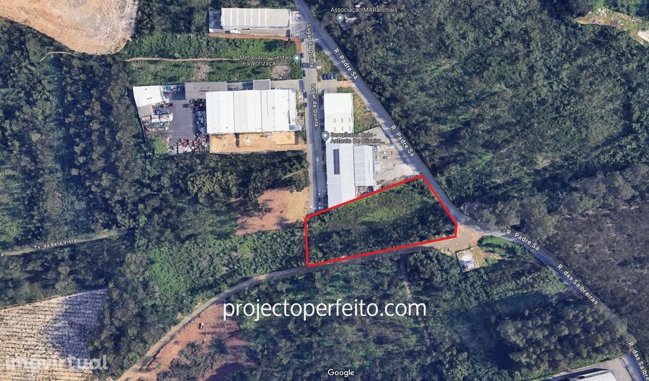 Lote Industrial  Venda em Paramos,Espinho - Grande imagem: 2/2
