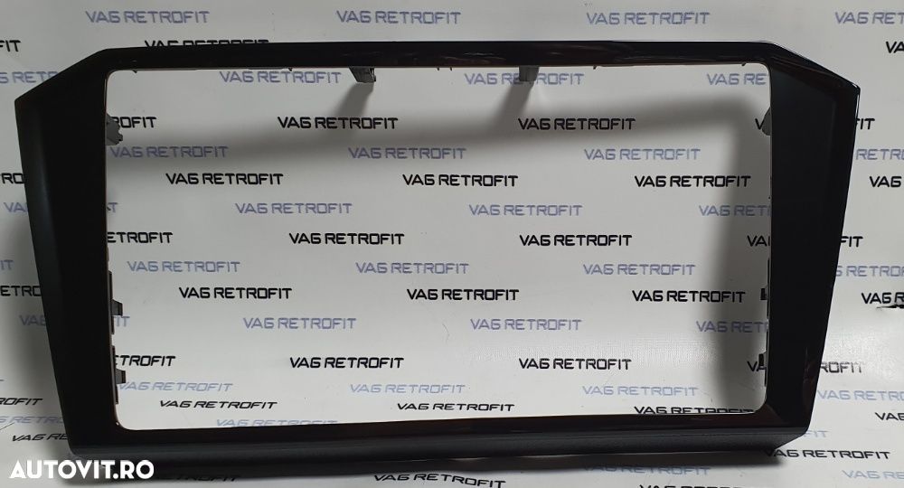 Rama Adaptoare Navigatie Display 9.2 inch Passat B8 3G Piano Black - 3