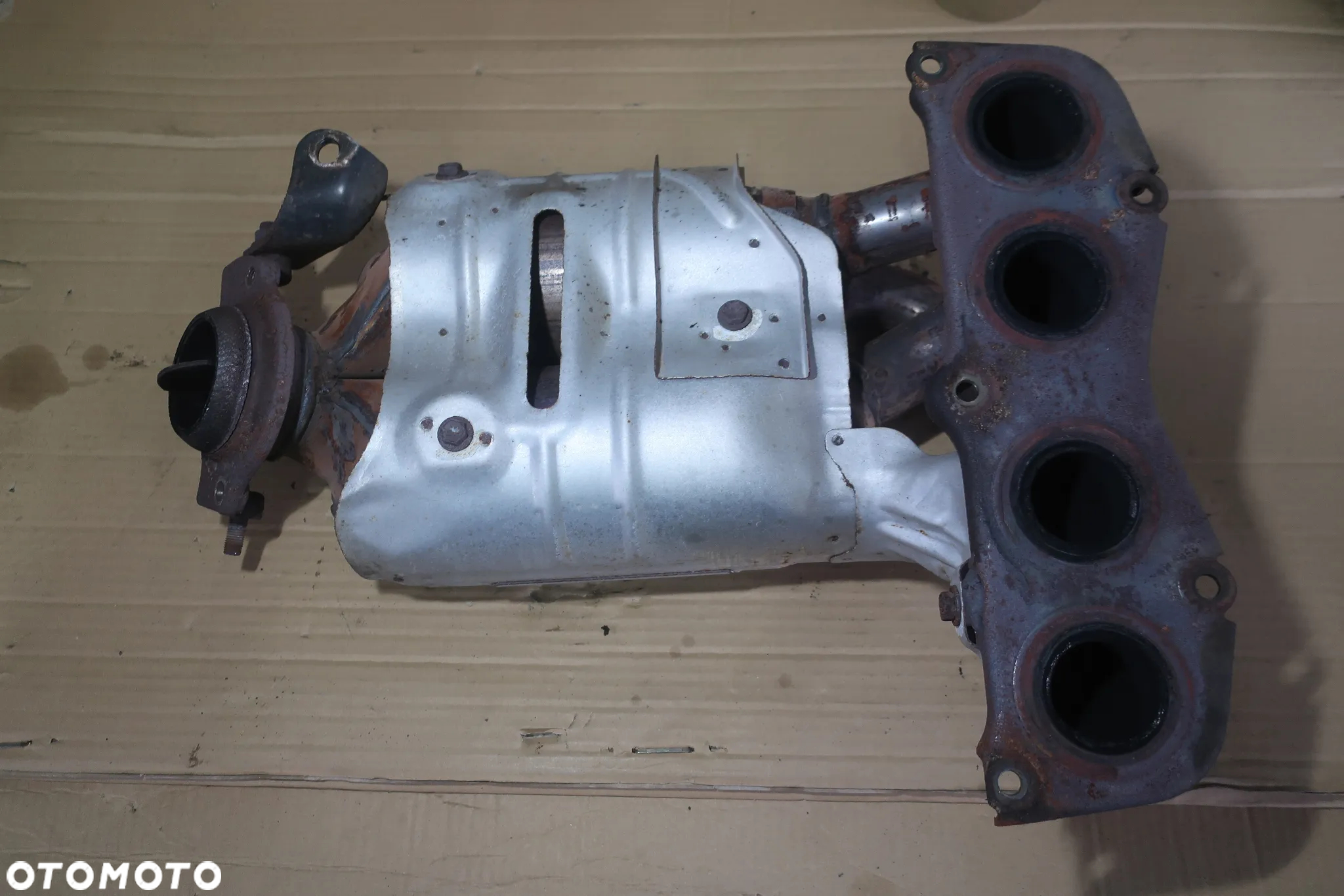 TOYOTA AVENSIS T25 II 2.0 D4 VVTI 150 KOLEKTOR SSĄCY KATALIZATOR ORYGINAŁ - 3