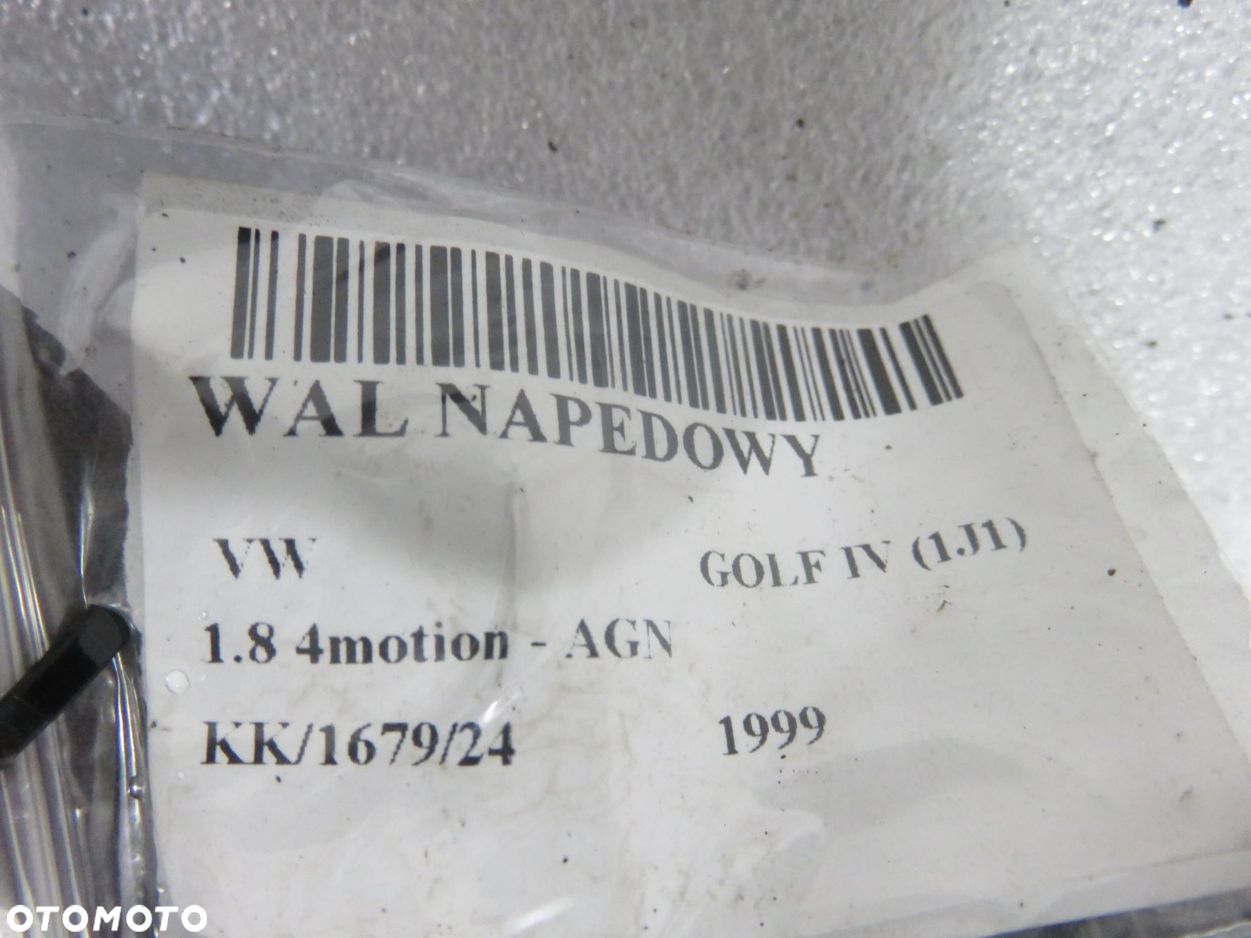 WAŁ NAPĘDOWY VW GOLF IV 1.8 4motion - 11