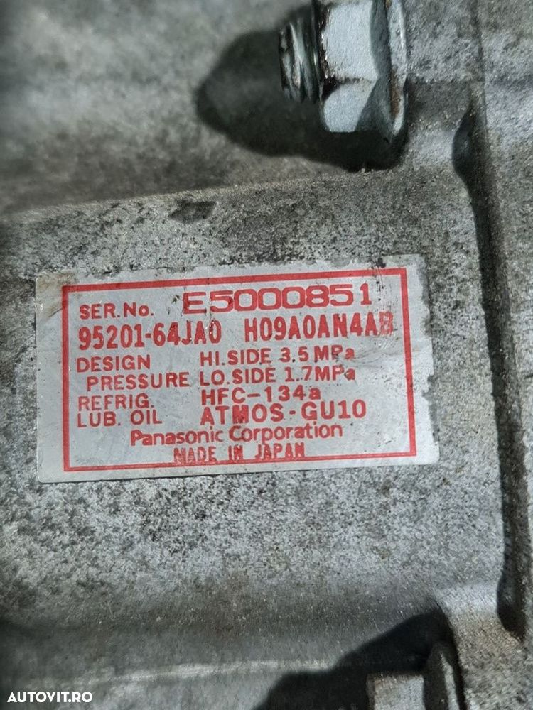 Compresor clima Suzuki Grand Vitara 1.6 Benzina 2006 - 2012 M16A (1334) 9520164jao - 5