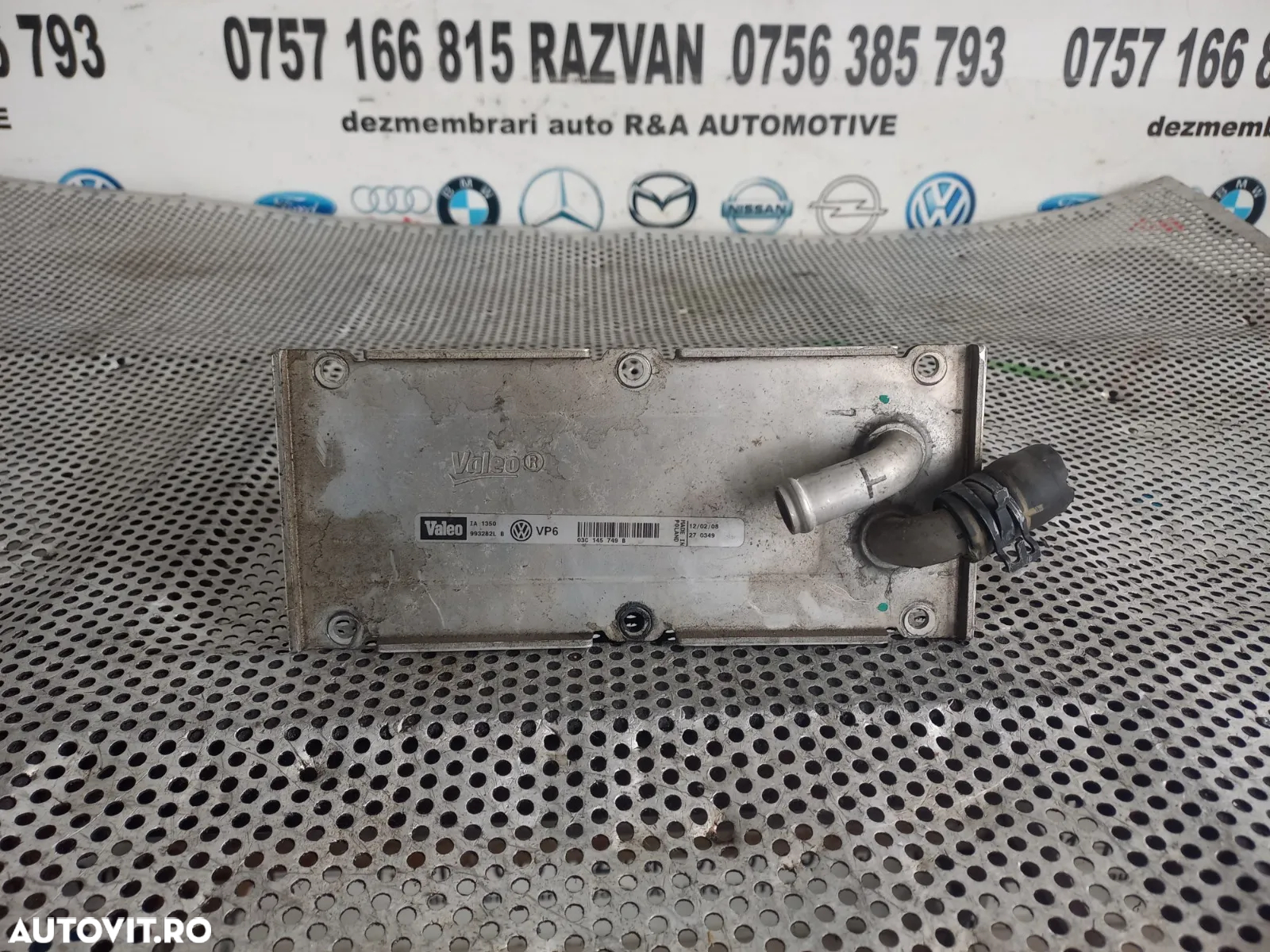 Radiator Intercooler Vw Golf 5 6 Jetta Touran Caddy Audi Skoda Seat 1.4 TSI Motor CAX Cod 03CB - 2