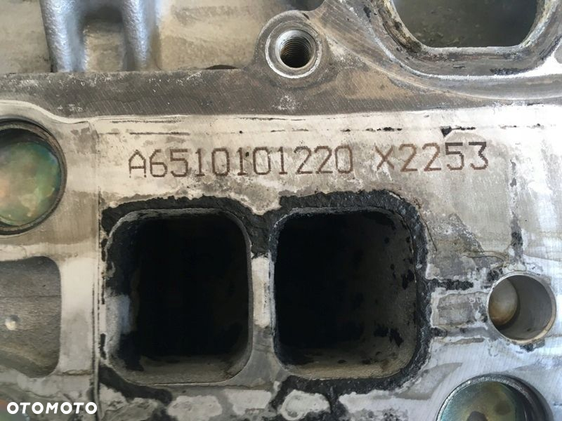 Głowica A651 Mercedes 2.2 cdi A6510160201 DEMONTAZ - 4