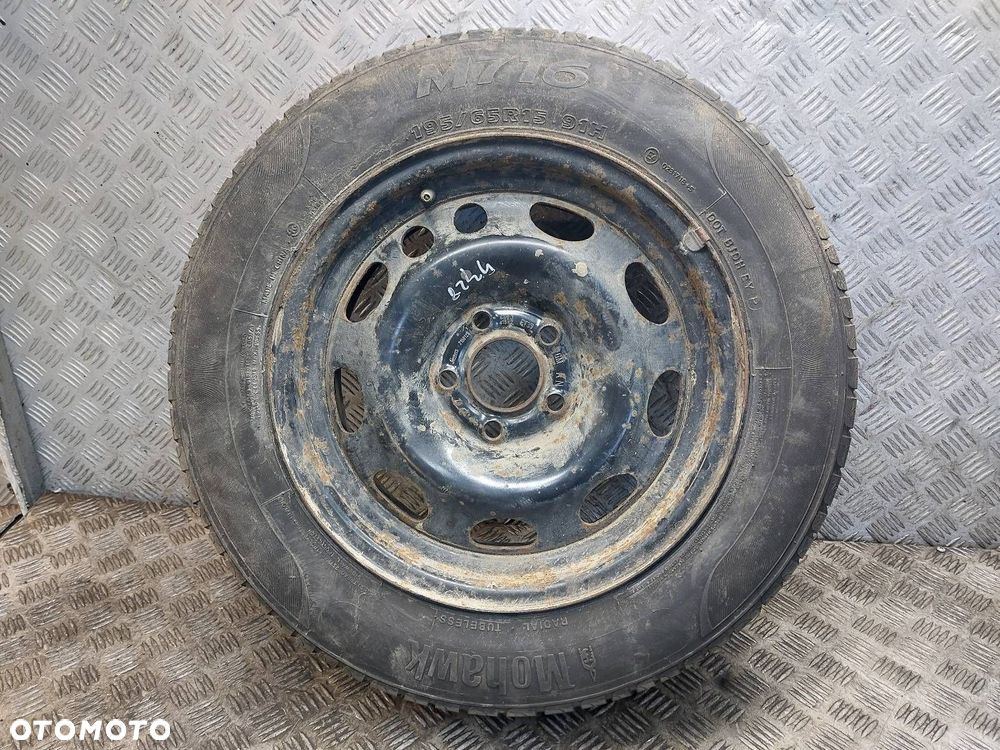 KOŁO FELGA OPONA ZAPAS 5x110 6,5Jx15 ET33 FI65,1 195/65R15 OPEL OMEGA - 1