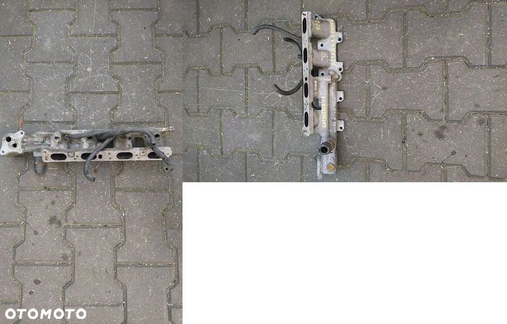 OPEL DAEWOO SAAB KOLEKTOR SSĄCY METALOWY ALUMINIUM - 22