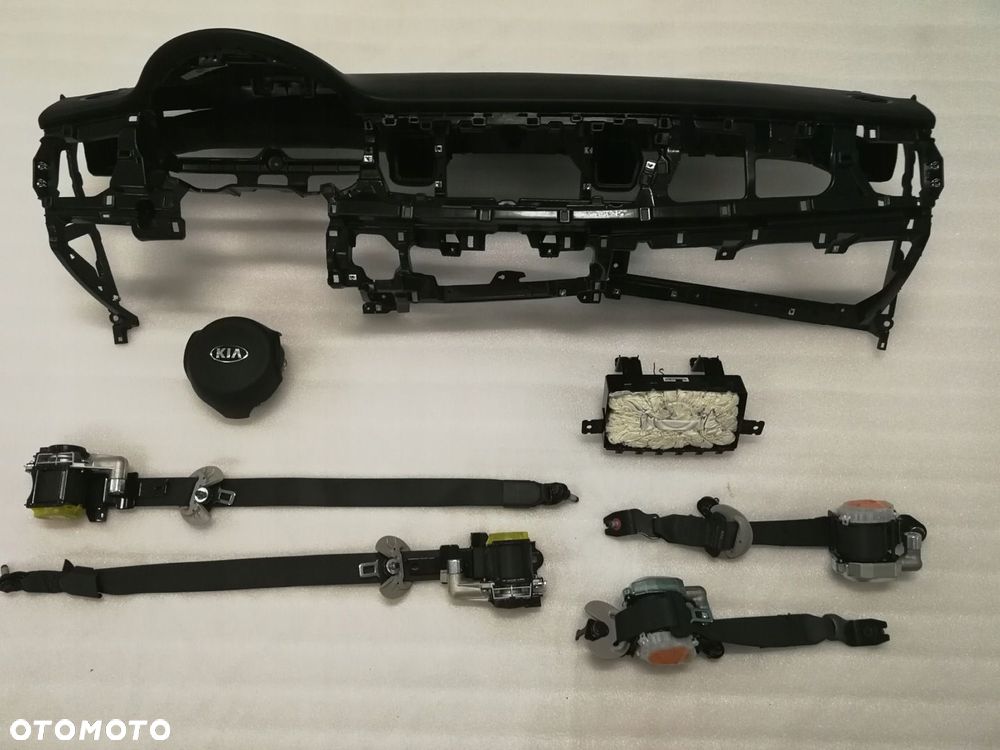 KONSOLA KOKPIT KIA RIO AIRBAG