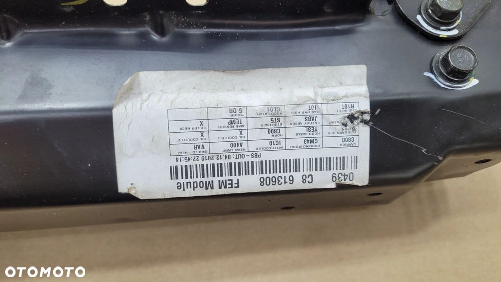 HYUNDAI I20 II 2 PAS PRZEDNI WZMOCNIENIE 14-20 64101-C8000 - 4
