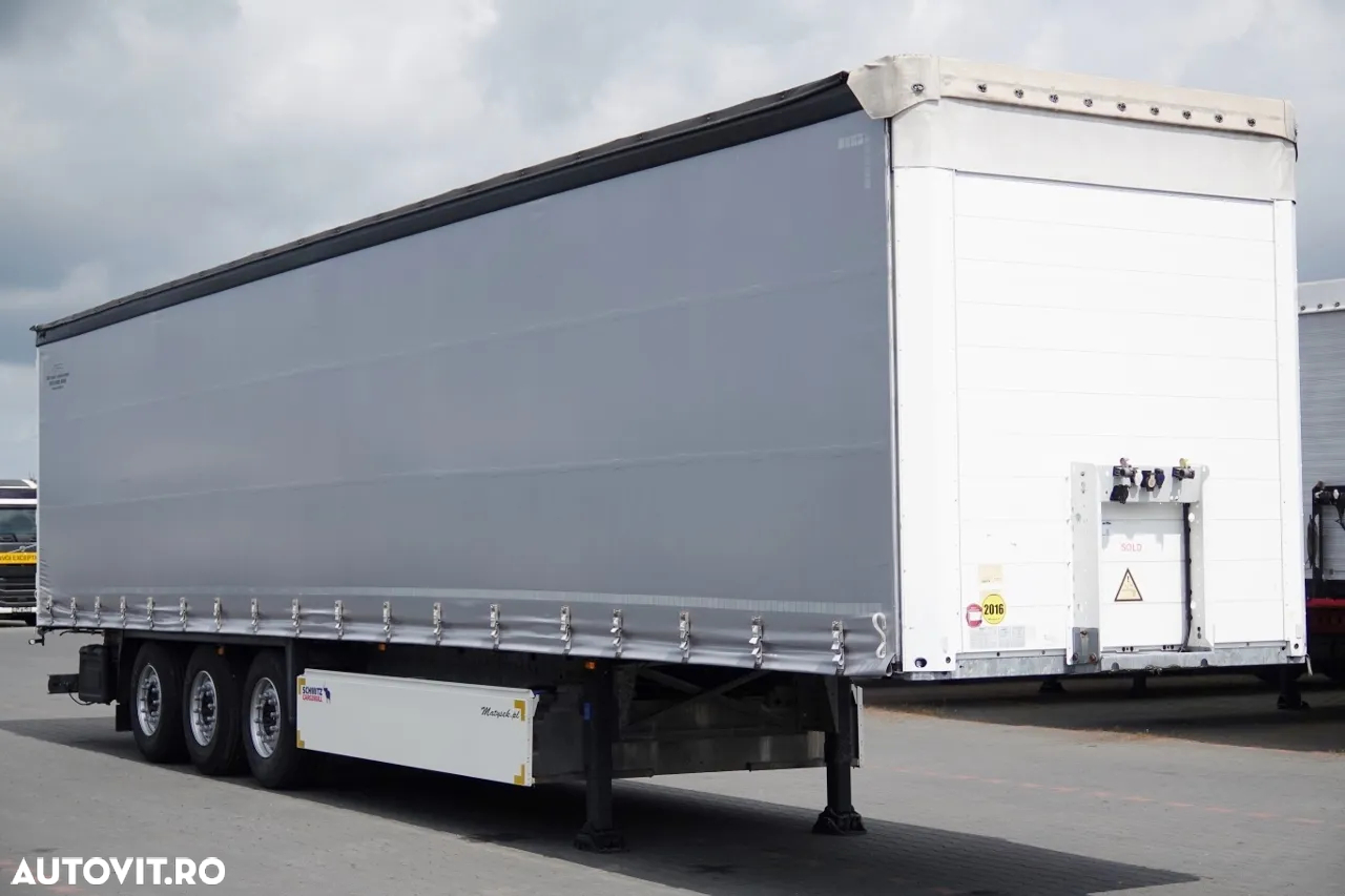 Schmitz Cargobull CORTINĂ / STANDARD / AXĂ DE RIDICARE / COȘ PENTRU PALEȚI - 8