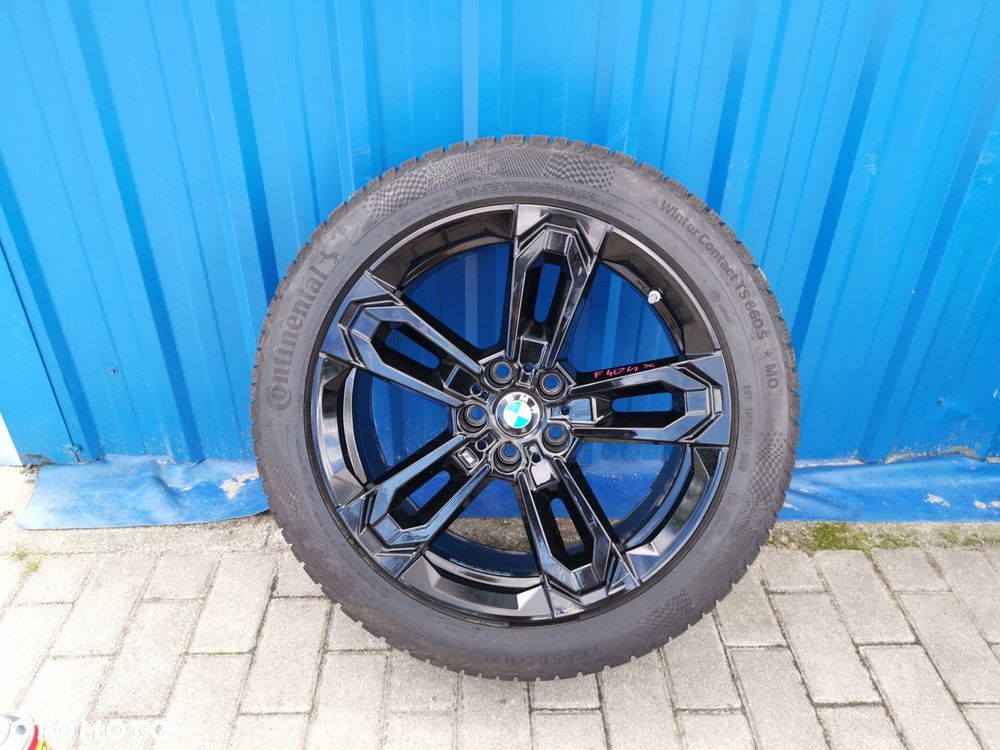 BMW IX1 X1 U11 X2 U10 FELGI ALUFELGI 8J ET46 6898051 OPONY 245/45R19 ZIMA - 11