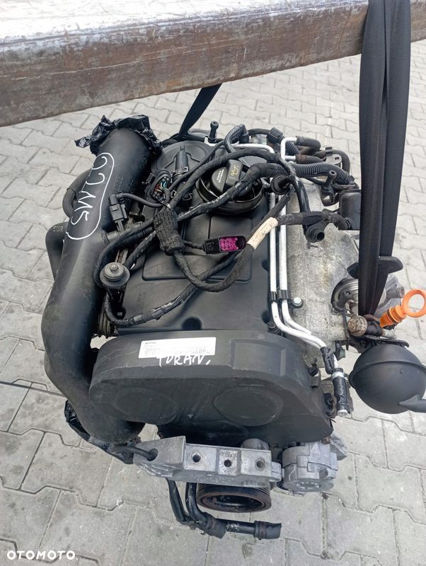 VW TOURAN I 2.0 TDI SILNIK KOMPLETNY BKD - 6