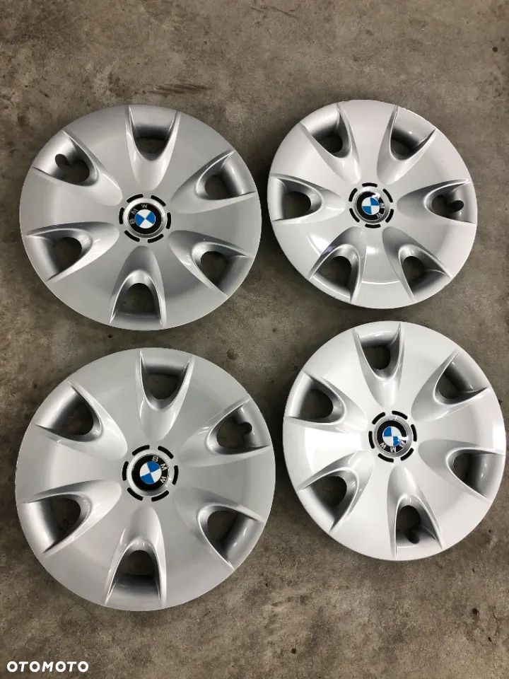 Kołpaki oryginalne BMW 16'' 62411810 komplet używane - 1