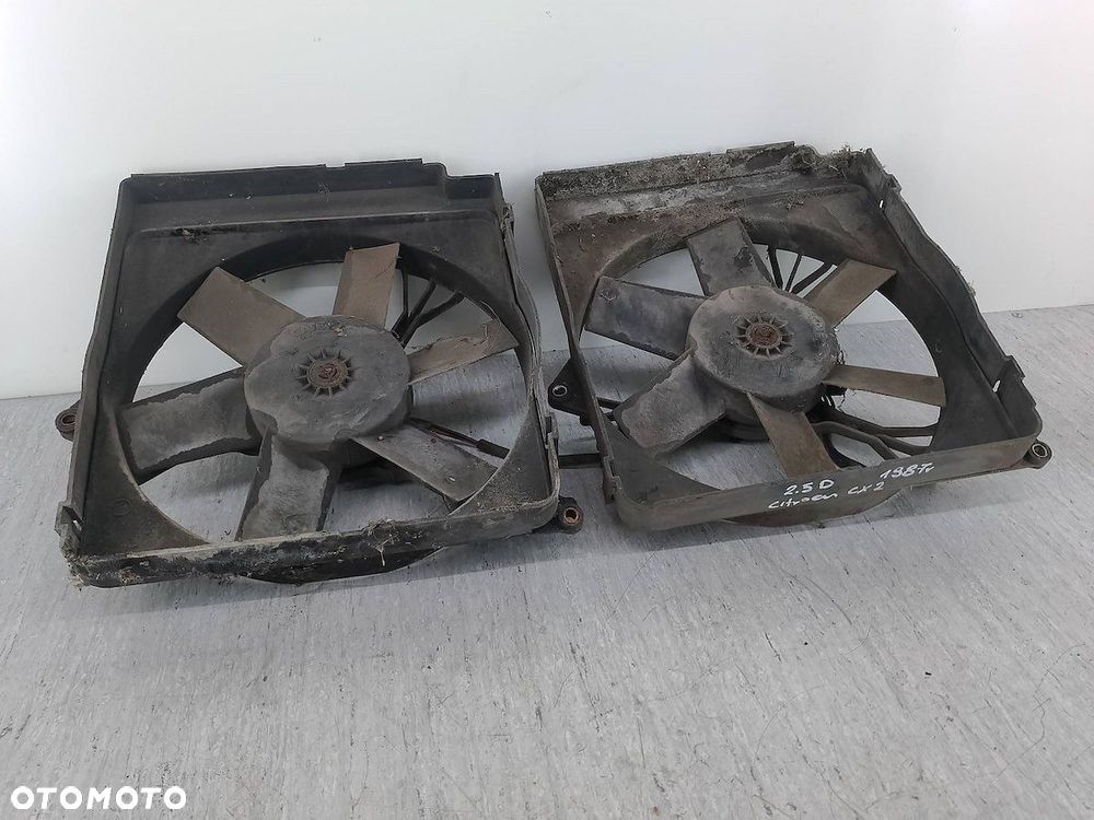 WENTYLATORY CHŁODNICY CITROEN CX II (85-92) 2.5 D - 6