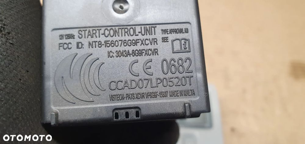 Stacyjka kluczyk Jaguar XF X250 6W83-11572-AJ 3043A-6G9FXCVR NT8-156076G9FXCVR - 9