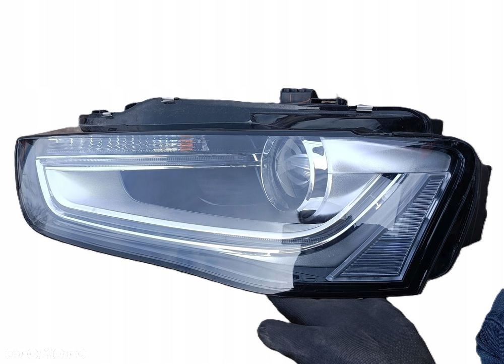 AUDI A4 B8 LIFT 12-15 r. LAMPA lewy przód przednia XENON LED nieskrętna * - 7