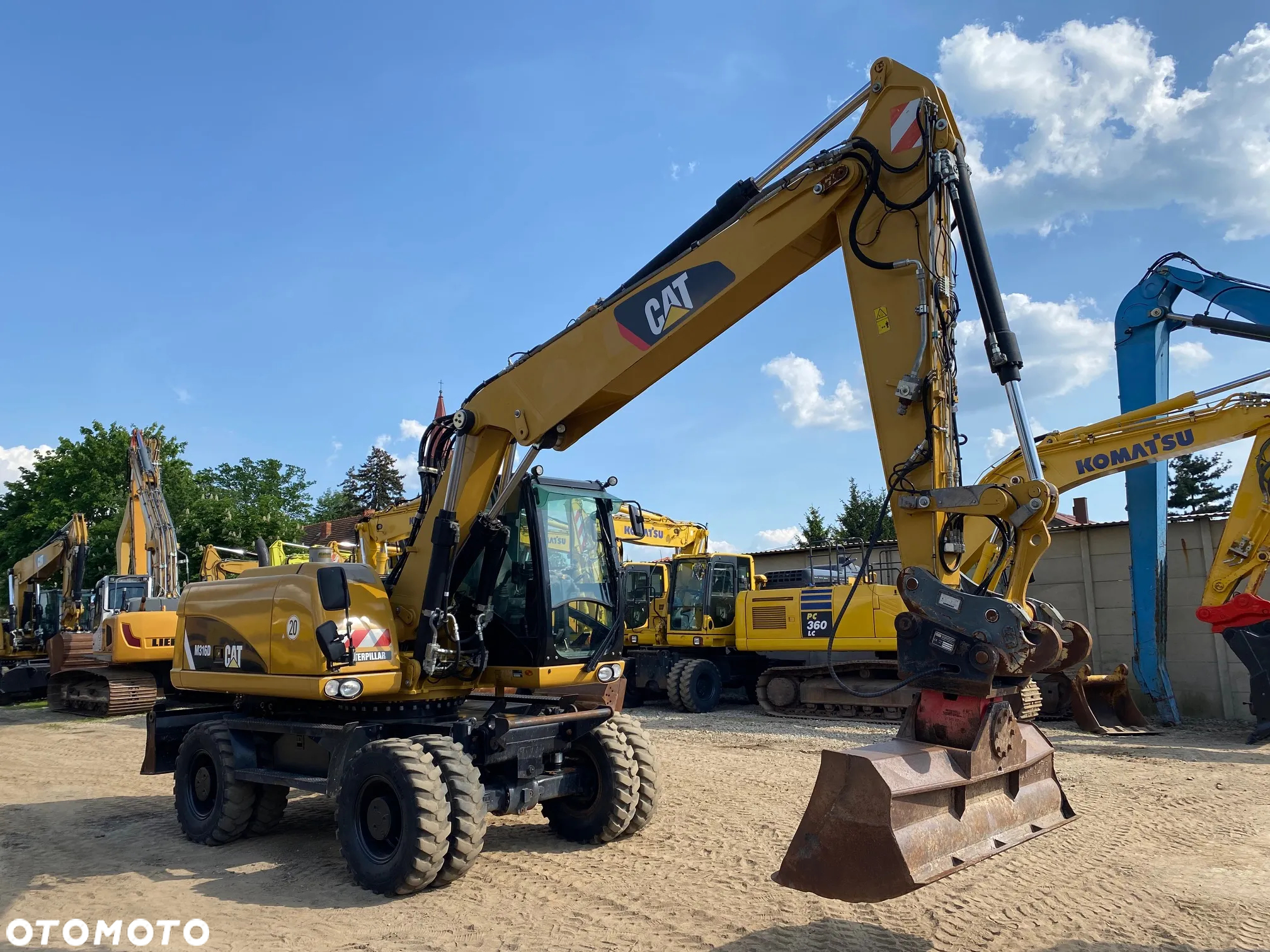 Caterpillar CAT M316D, 2014 ROK, BEZ ADBLUE i DPF-A, z NIEMIEC - 11