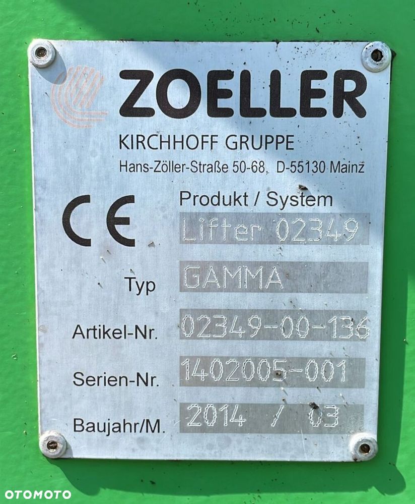 Volvo FE 320 śmieciarka trzyosiowa Zoeller 20m3 EURO 6 - 8