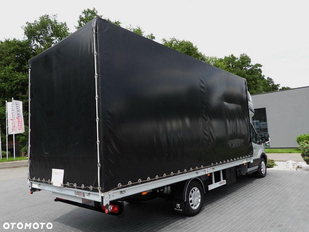 Ford TRANSIT PLANDEKA 10 PALET WEBASTO TEMPOMAT LEDY PNEUMATYKA KLIMATYZACJA  160KM - 14